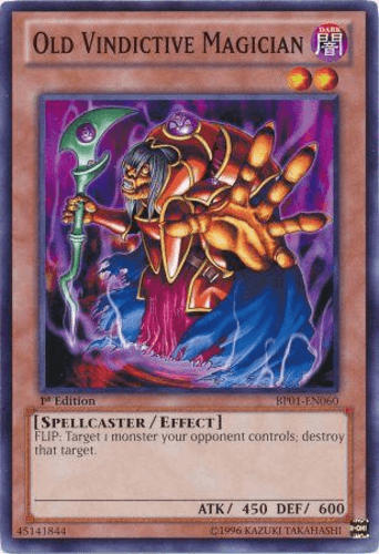 Old Vindictive Magician - BP01-EN060 Starfoil Rare Unlimited