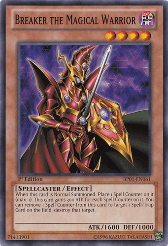 Breaker the Magical Warrior - BP01-EN061 Starfoil Rare Unlimited