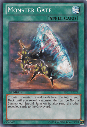 Monster Gate - BP01-EN079 Common 1st Edition