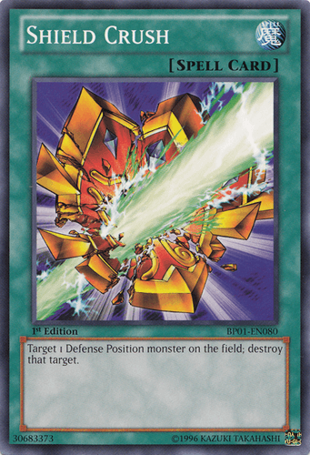 Shield Crush - BP01-EN080 Common Unlimited