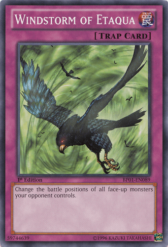 Windstorm of Etaqua - BP01-EN089 Starfoil Rare Unlimited