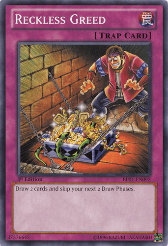 Reckless Greed - BP01-EN095 Common Unlimited