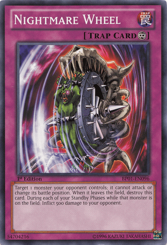 Nightmare Wheel - BP01-EN096 Common 1st Edition
