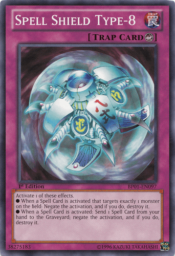 Spell Shield Type-8 - BP01-EN097 Starfoil Rare Unlimited