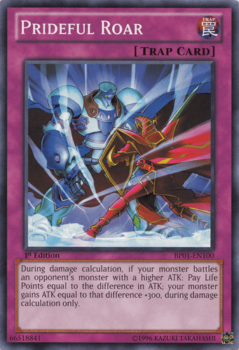 Prideful Roar - BP01-EN100 Common 1st Edition