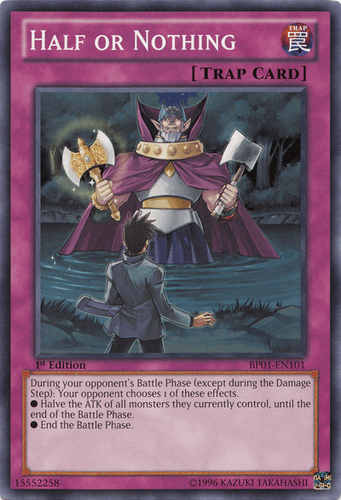 Half or Nothing - BP01-EN101 Common Unlimited