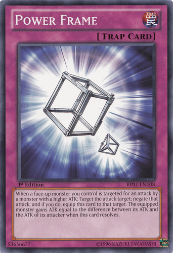Power Frame - BP01-EN108 Starfoil Rare Unlimited