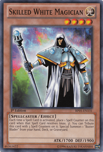 Skilled White Magician - BP01-EN131 Common 1st Edition