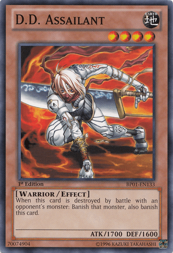 D.D. Assailant - BP01-EN133 Starfoil Rare 1st Edition