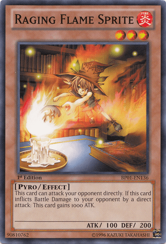 Raging Flame Sprite - BP01-EN136 Common Unlimited