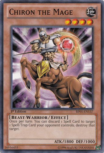 Chiron the Mage - BP01-EN137 Common 1st Edition
