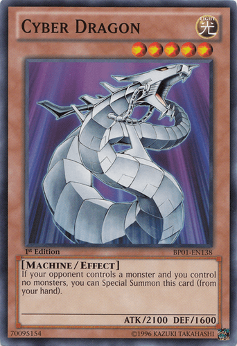 Cyber Dragon - BP01-EN138 Common 1st Edition