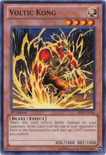 Voltic Kong - BP01-EN144 Starfoil Rare Unlimited
