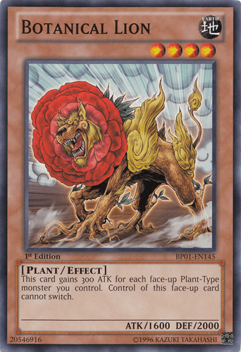 Botanical Lion - BP01-EN145 Starfoil Rare Unlimited