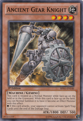 Ancient Gear Knight - BP01-EN146 Common Unlimited