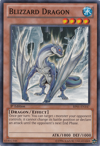 Blizzard Dragon - BP01-EN147 Starfoil Rare 1st Edition