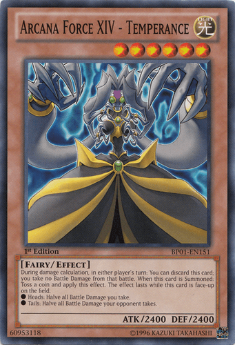 Arcana Force XIV - Temperance - BP01-EN151 Common 1st Edition