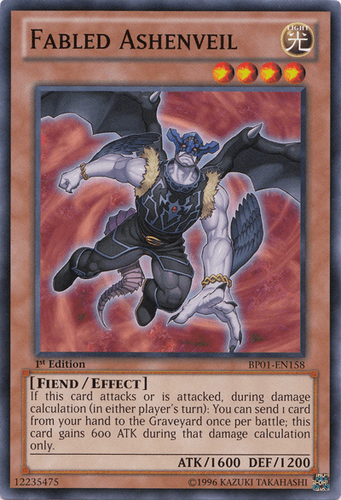 Fabled Ashenveil - BP01-EN158 Common Unlimited