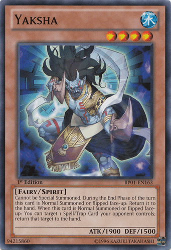 Yaksha - BP01-EN163 Starfoil Rare 1st Edition
