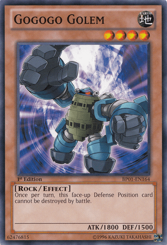 Gogogo Golem - BP01-EN164 Common 1st Edition