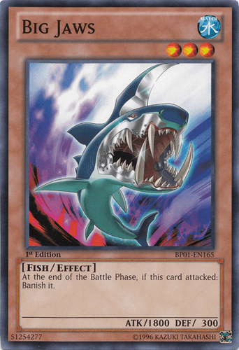Big Jaws - BP01-EN165 Common 1st Edition