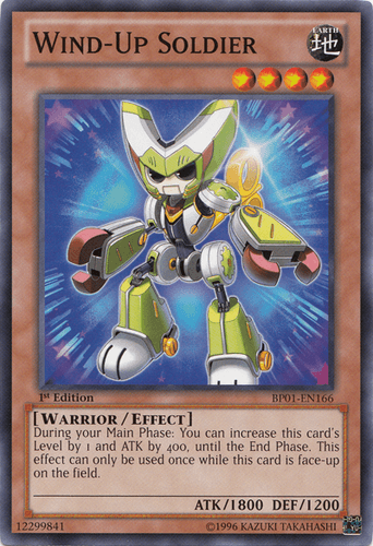 Wind-Up Soldier - BP01-EN166 Common 1st Edition