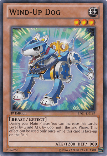 Wind-Up Dog - BP01-EN167 Common 1st Edition