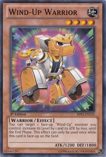 Wind-Up Warrior - BP01-EN170 Common 1st Edition