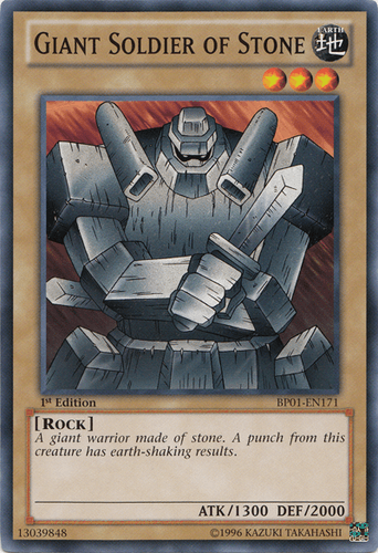 Giant Soldier of Stone - BP01-EN171 Starfoil Rare 1st Edition
