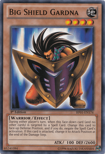 Big Shield Gardna - BP01-EN176 Common 1st Edition