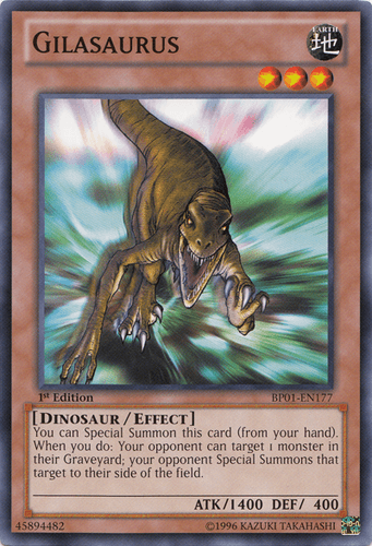 Gilasaurus - BP01-EN177 Common Unlimited