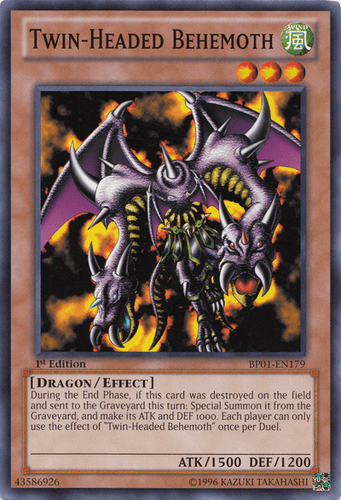 Twin-Headed Behemoth - BP01-EN179 Starfoil Rare Unlimited