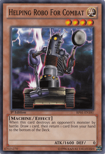 Helping Robo for Combat - BP01-EN181 Common 1st Edition