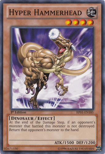 Hyper Hammerhead - BP01-EN185 Common 1st Edition