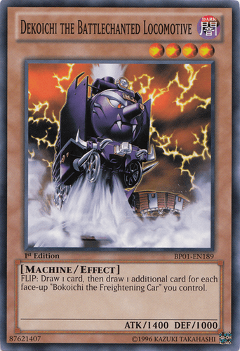 Dekoichi the Battlechanted Locomotive - BP01-EN189 Common 1st Edition