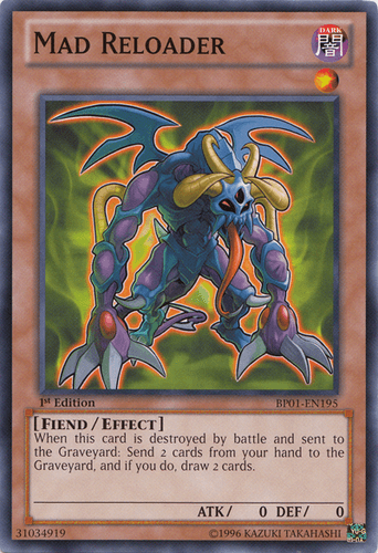 Mad Reloader - BP01-EN195 Starfoil Rare Unlimited