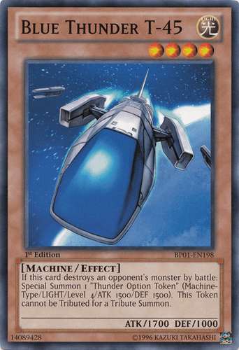 Blue Thunder T-45 - BP01-EN198 Starfoil Rare Unlimited