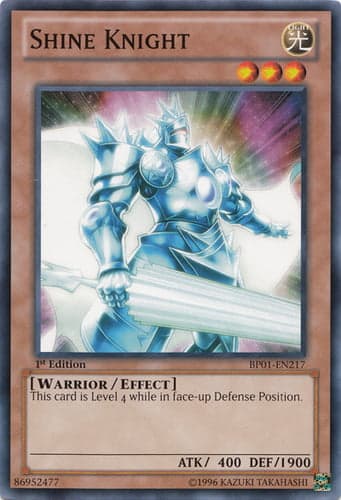 Shine Knight - BP01-EN217 Common 1st Edition