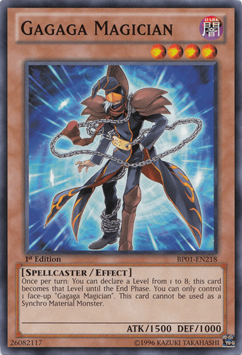 Gagaga Magician - BP01-EN218 Starfoil Rare Unlimited