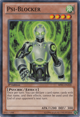 Psi-Blocker - BP01-EN220 Starfoil Rare Unlimited