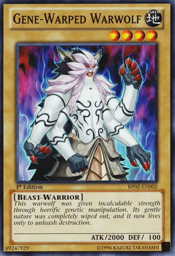 Gene-Warped Warwolf - BP02-EN002 Common Unlimited