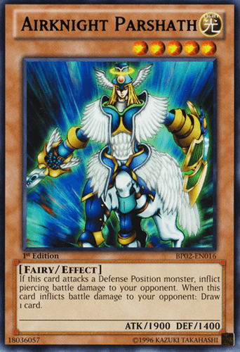 Airknight Parshath - BP02-EN016 Mosaic Rare Unlimited