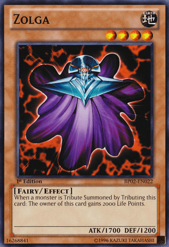 Zolga - BP02-EN022 Mosaic Rare 1st Edition