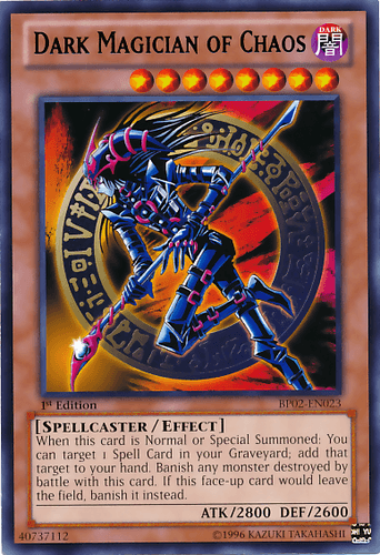 Dark Magician of Chaos - BP02-EN023 Mosaic Rare Unlimited
