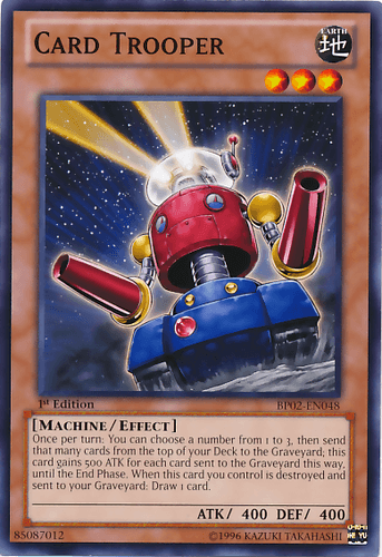 Card Trooper - BP02-EN048 Mosaic Rare 1st Edition