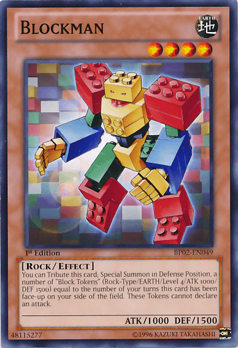 Blockman - BP02-EN049 Mosaic Rare Unlimited