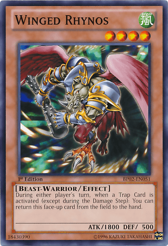 Winged Rhynos - BP02-EN051 Common 1st Edition