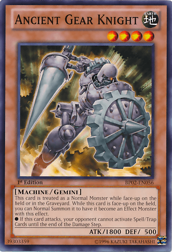 Ancient Gear Knight - BP02-EN056 Mosaic Rare Unlimited