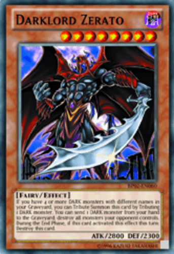 Darklord Zerato - BP02-EN060 Rare Unlimited