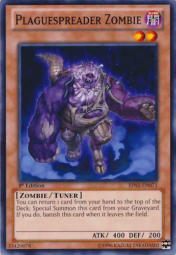 Plaguespreader Zombie - BP02-EN071 Common Unlimited
